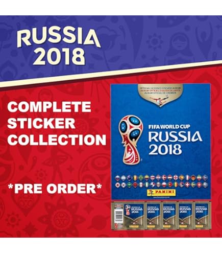 2018ワールドカップロシア パニーニ　ステッカー　682枚コンプリート　希少品 2018ワールドカップロシア パニーニ ステッカー 682枚